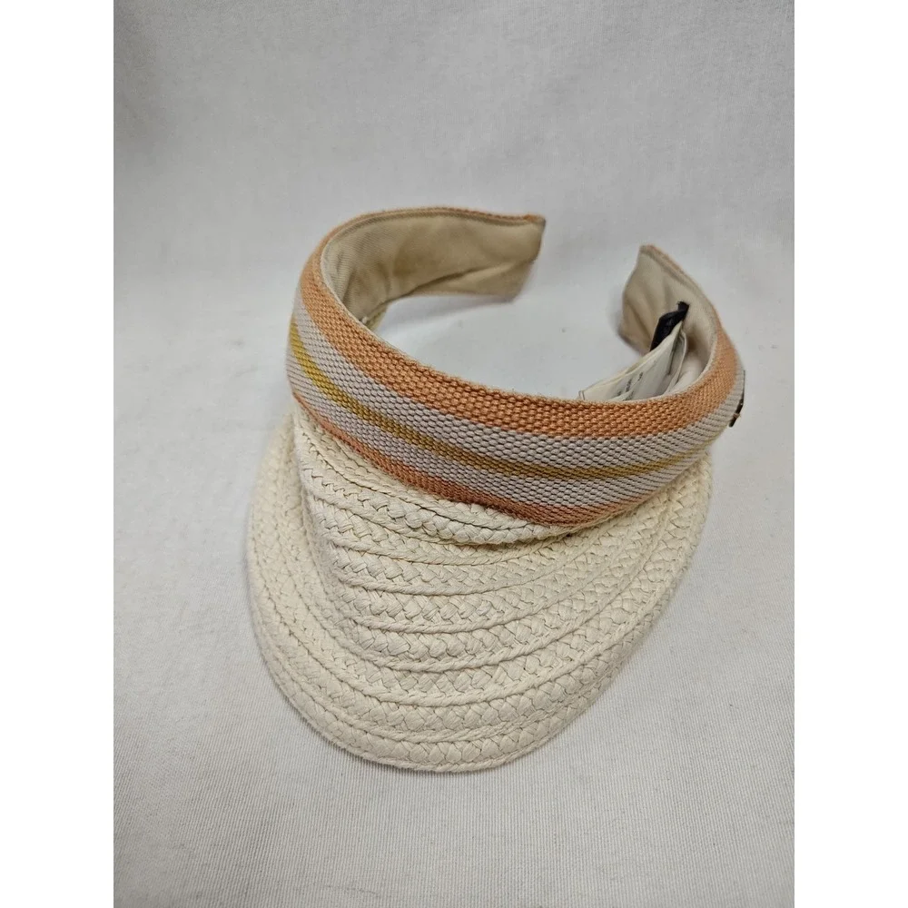 Roxy women's Cloth Sunny Morning Visor OSFM Summer Beach Boho Hat Cap Surf Wear